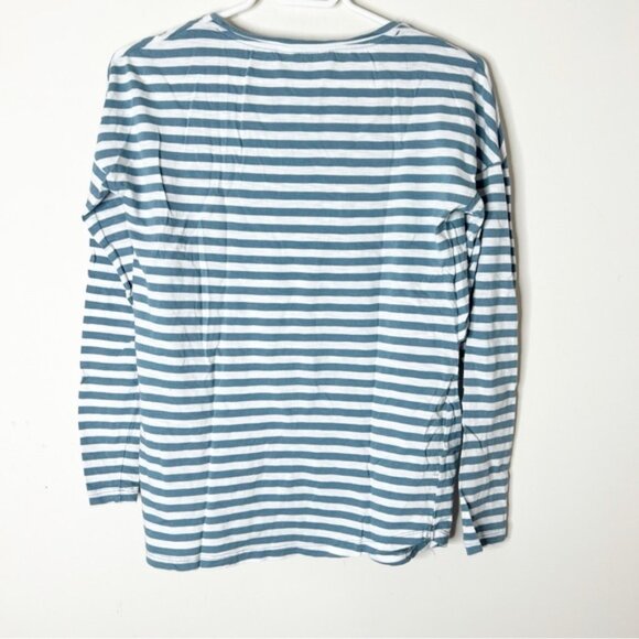 Ripe Maternity Lionel Long Sleeve Nursing Tee Petrol Shirt top White Size XS M - Picture 7 of 15